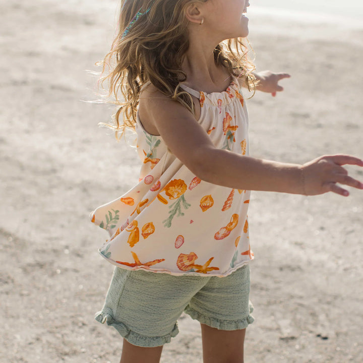 Starfish & Shells Girl Tank & Shorts Set