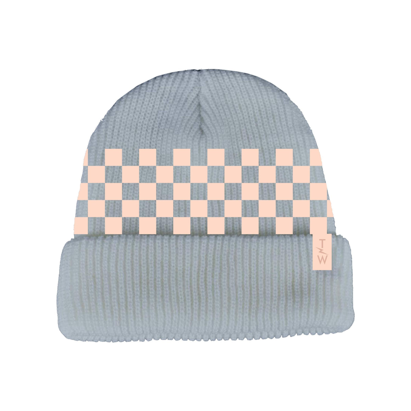 Check It Out Beanie Denim/Pink