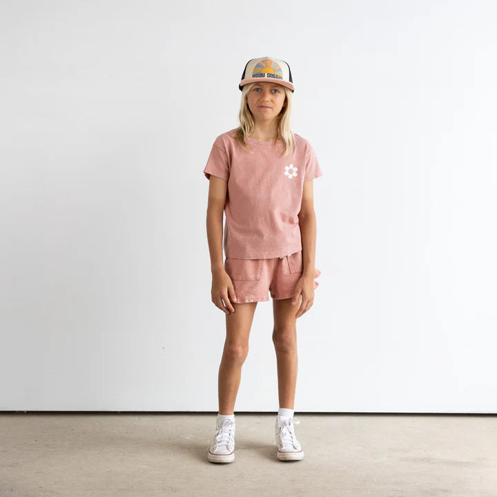 Bloom Butterfly Short / Mineral Rose