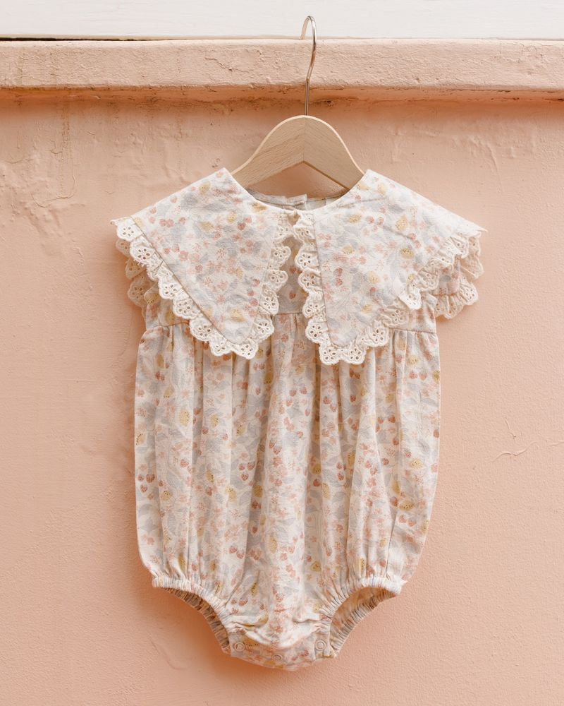 Porter Romper || Summer Garden