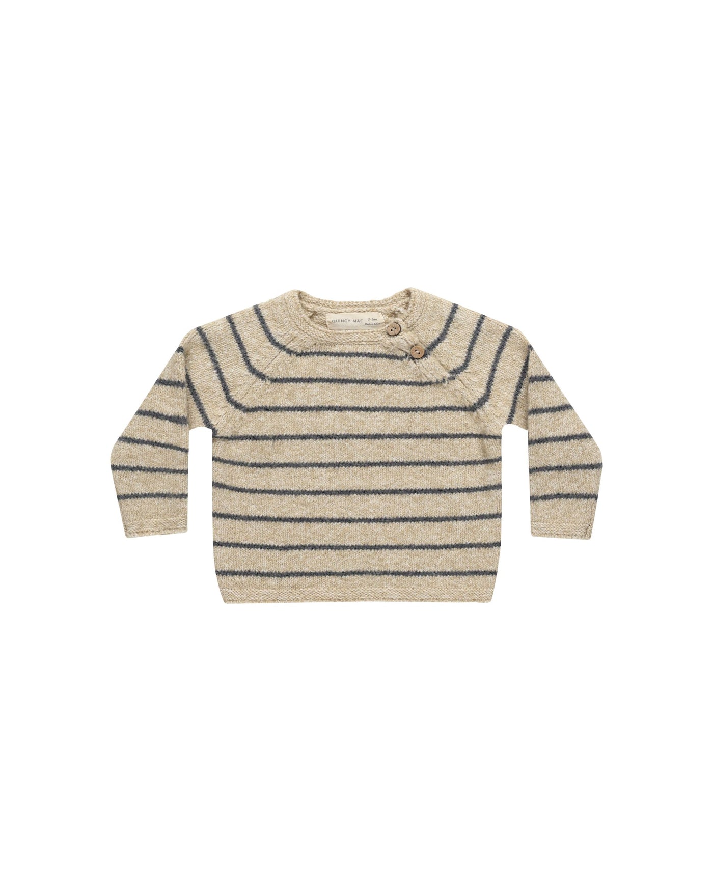 Ace Knite Sweater | Indigo Stripe