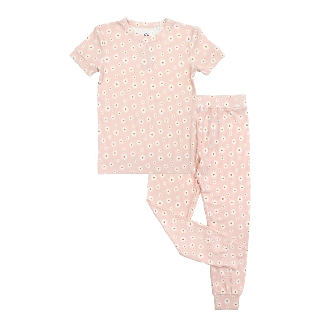 Daisy Ribbed Pajamas