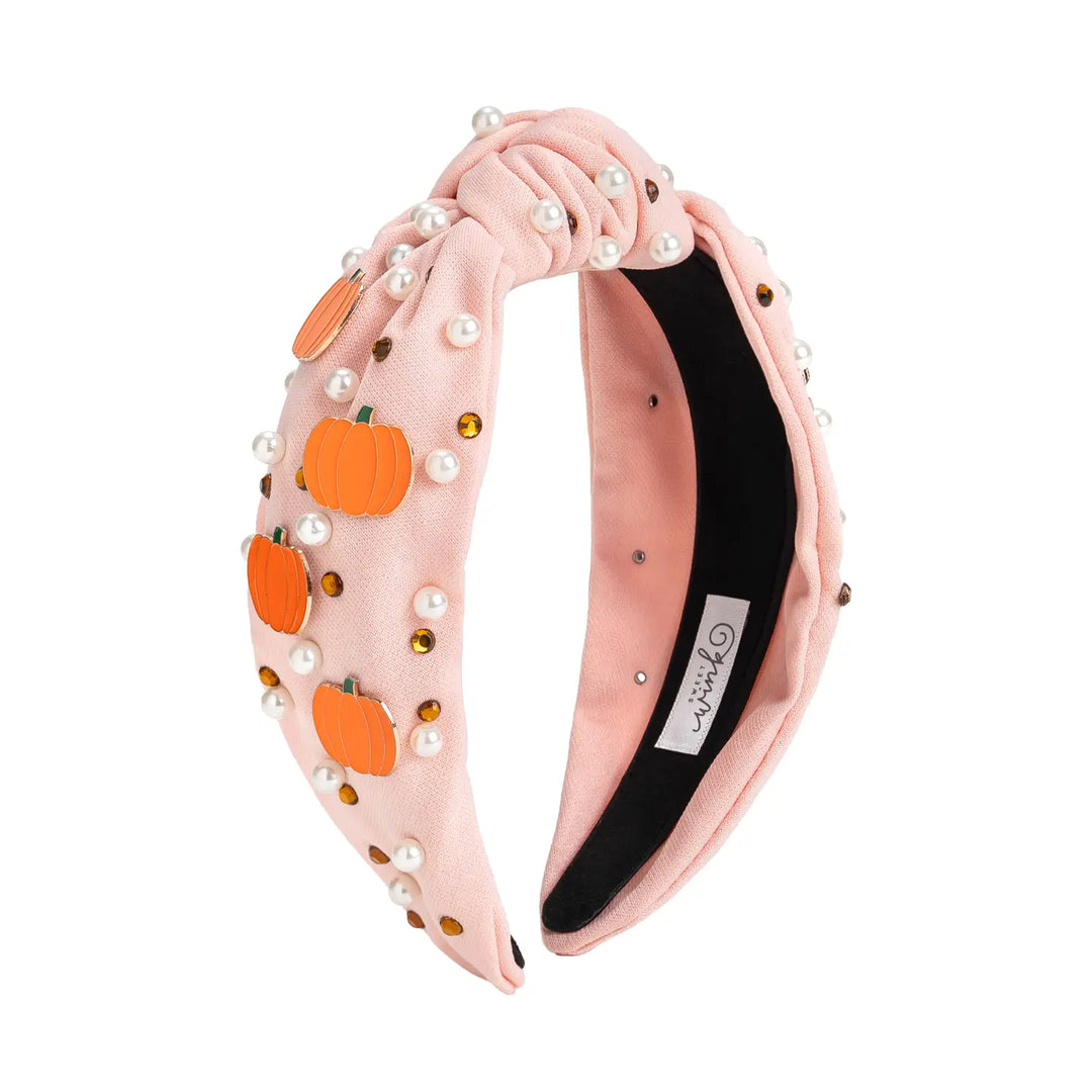 Pumpkin Gemstone Headband
