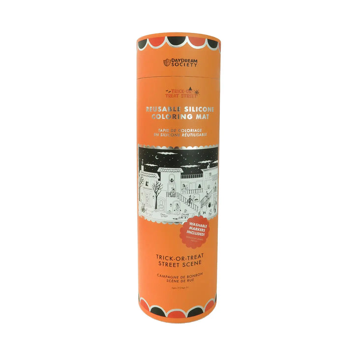 Trick or Treat Reuseable Silicone Coloring Mat