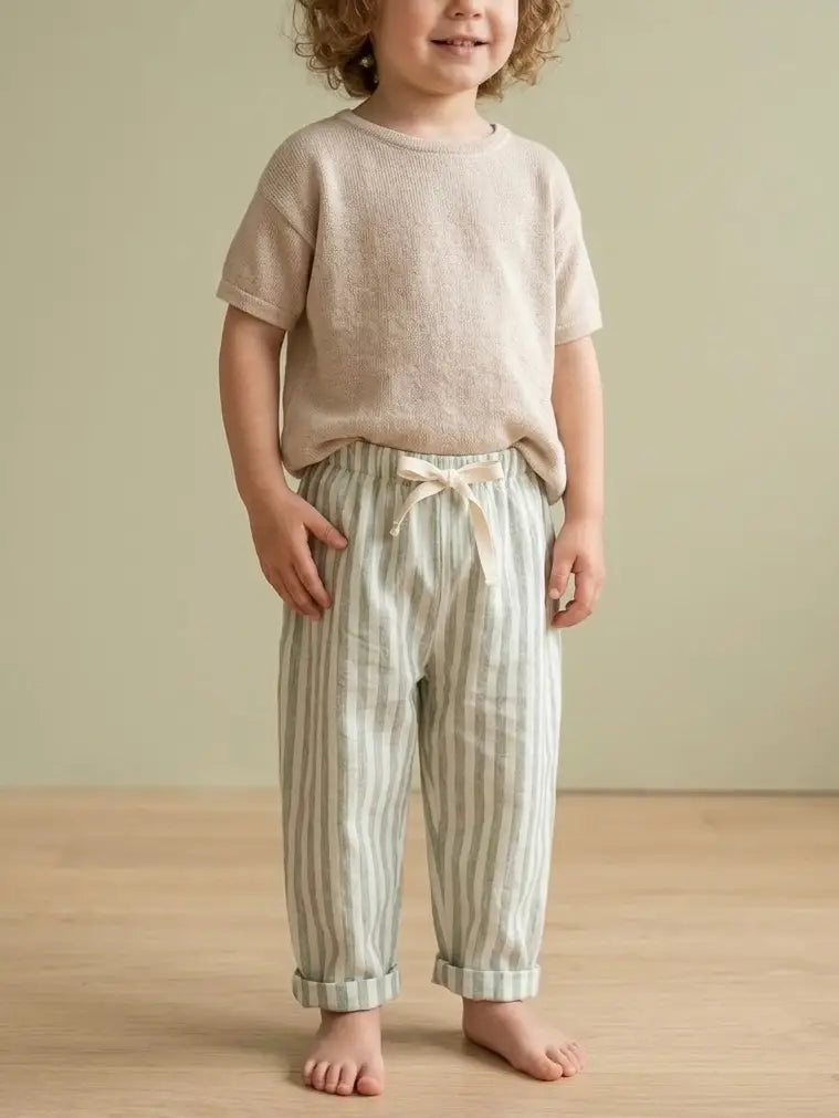 Sage Stripe Pant