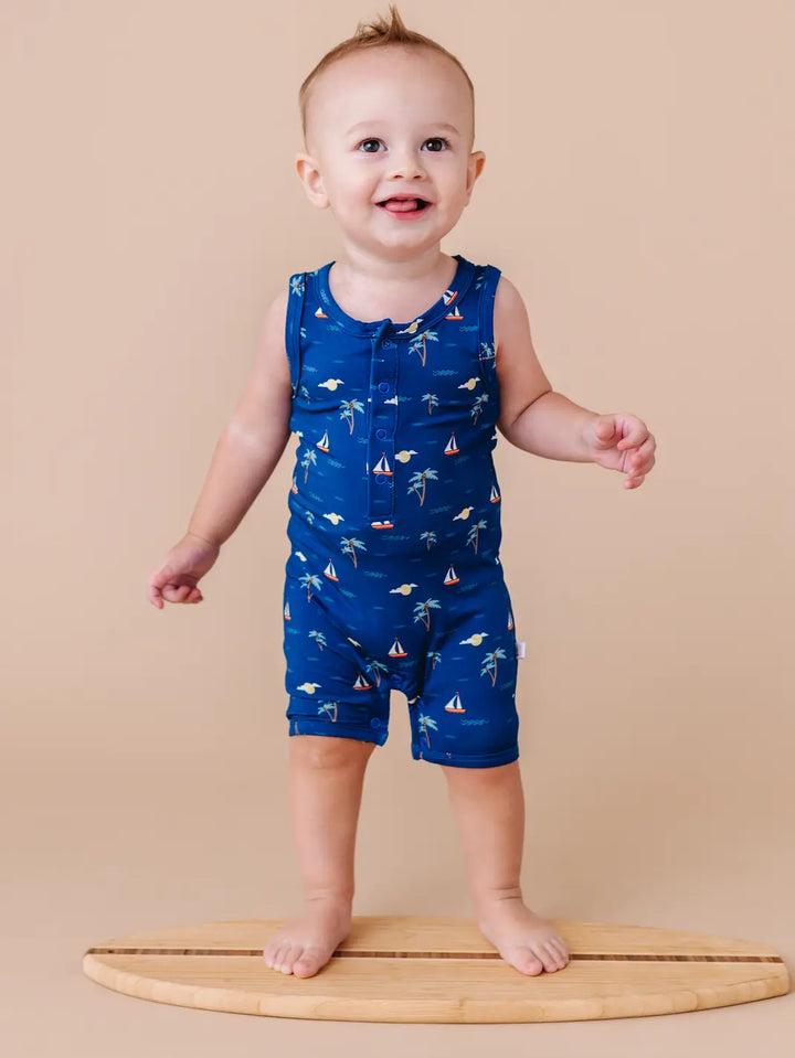 Sailor Bamboo Romper