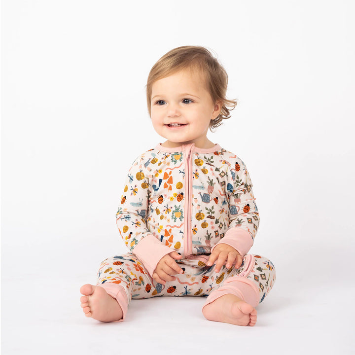 Garden Friends Baby Pajamas