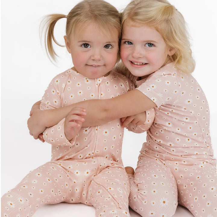 Daisy Ribbed Bamboo Pajama