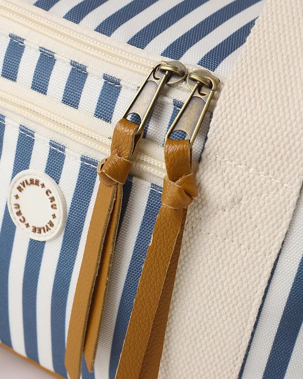 Cooler Bag Navy Stripe