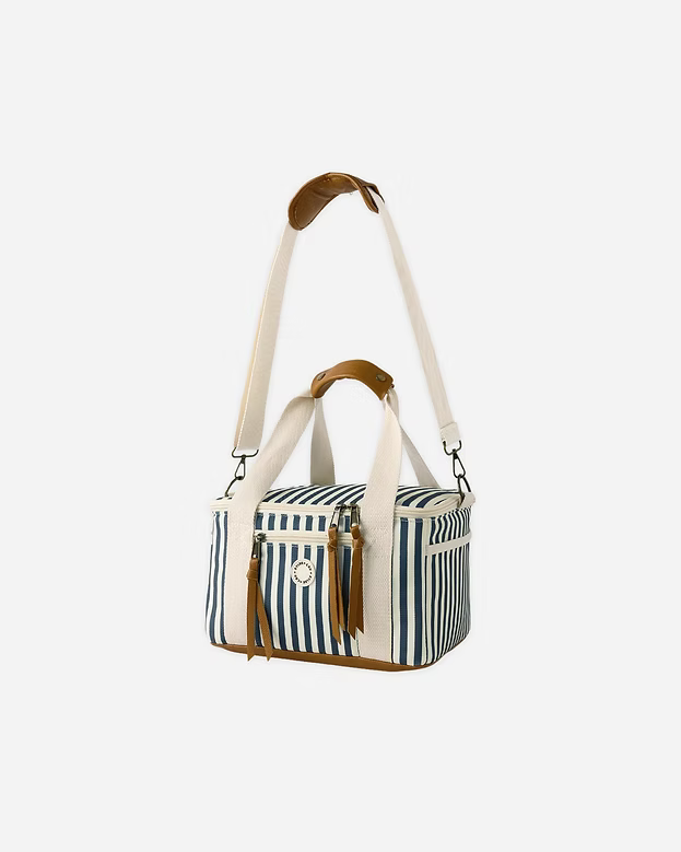 Cooler Bag Navy Stripe