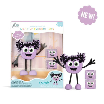 Glopals Lumi Character- Purple