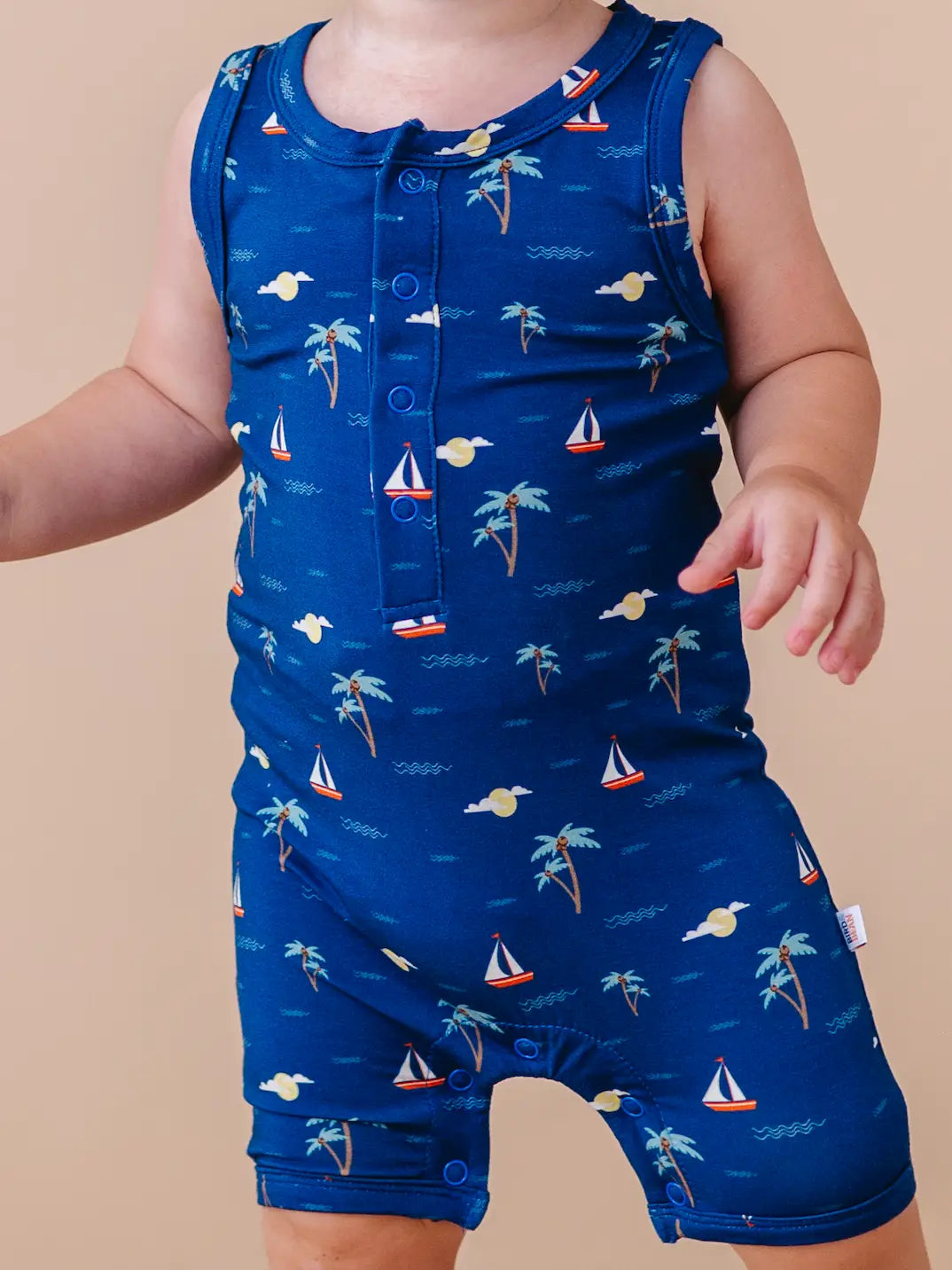 Sailor Bamboo Romper