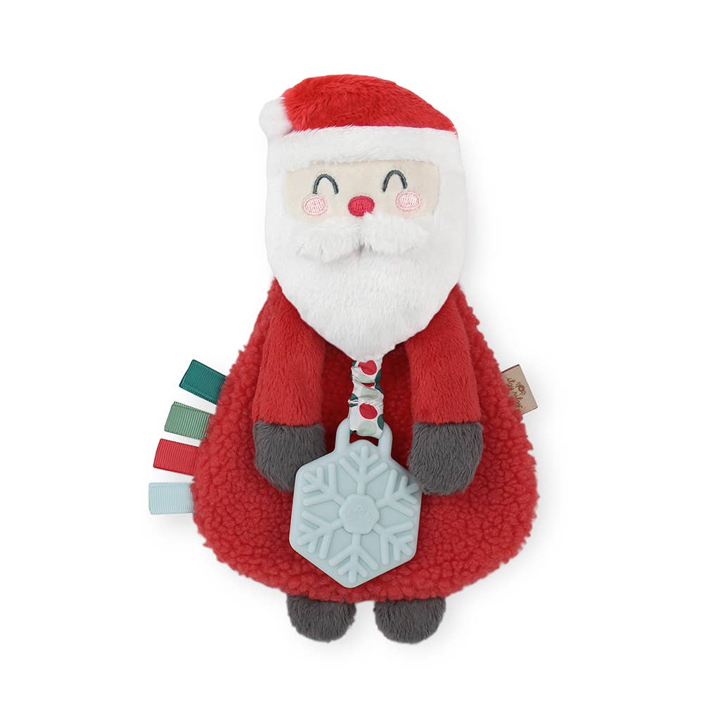 Holiday Santa Itzy Lovey Plush + Teether