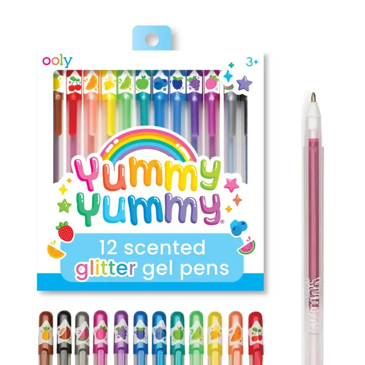 Yummy Scented Glitter Pens