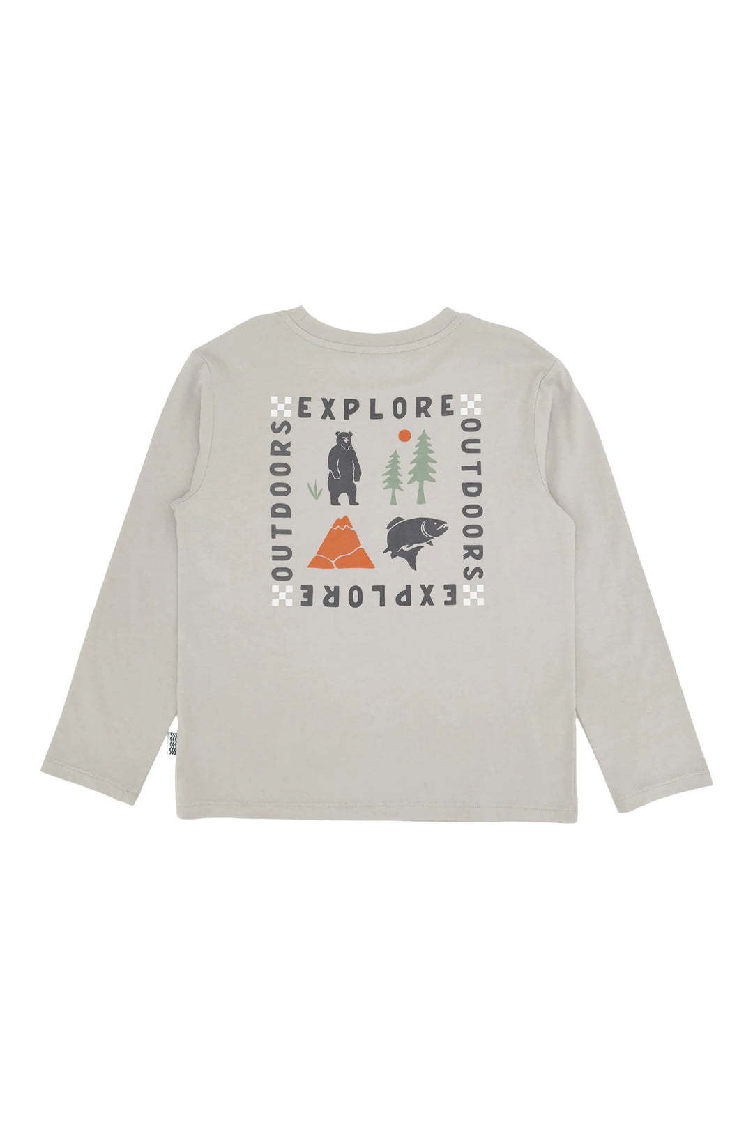 Explore LS Tee/Slate Grey