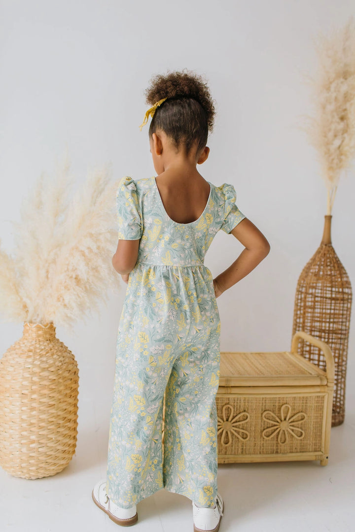 Sunlit Sage Leggy Romper