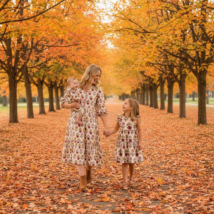 Floral Ruffle Dress
