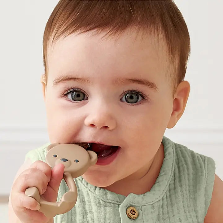 Bear Silicone Training Toothbrush