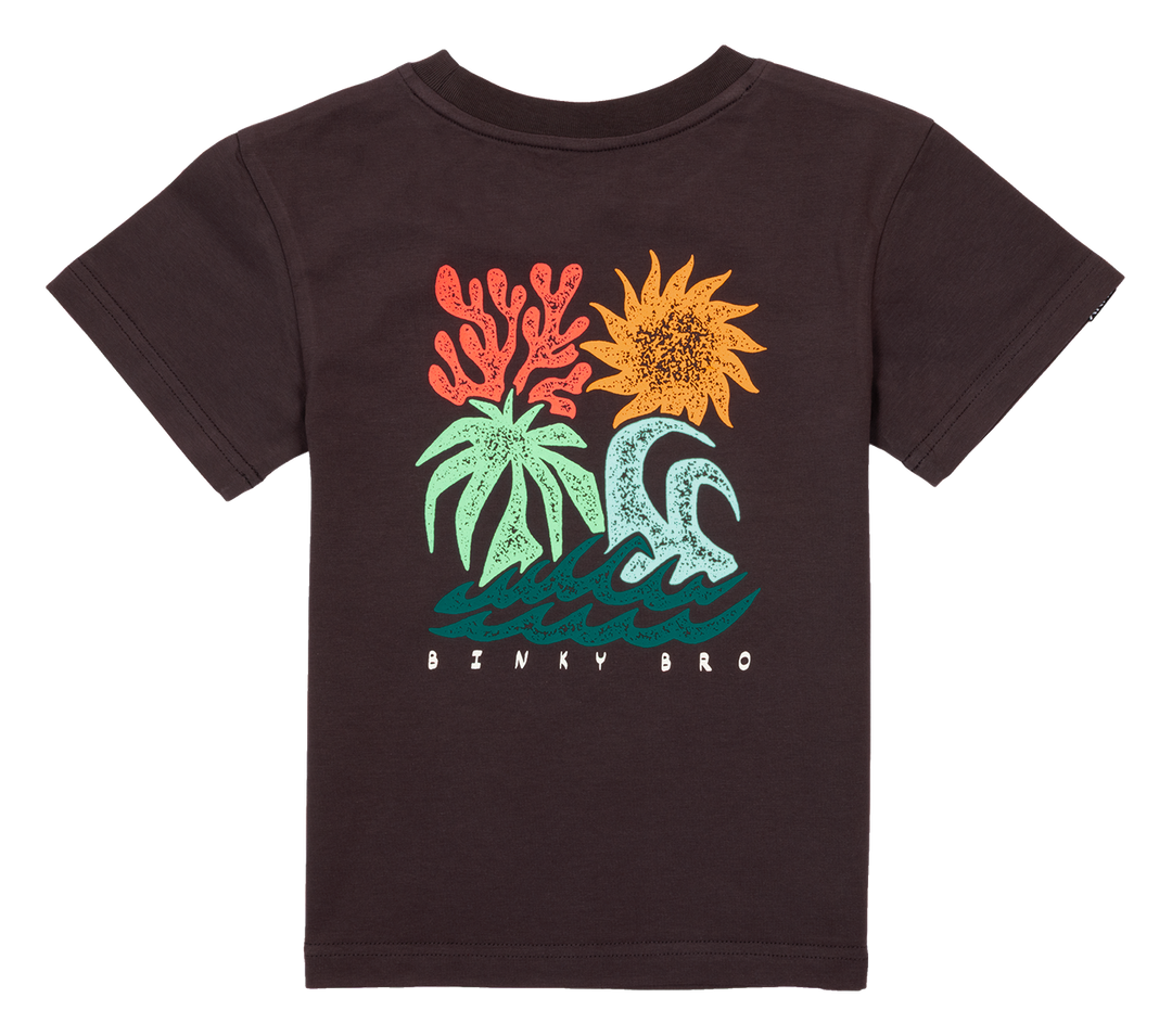Kids Graphic T-Shirt Samsara: Charcoal