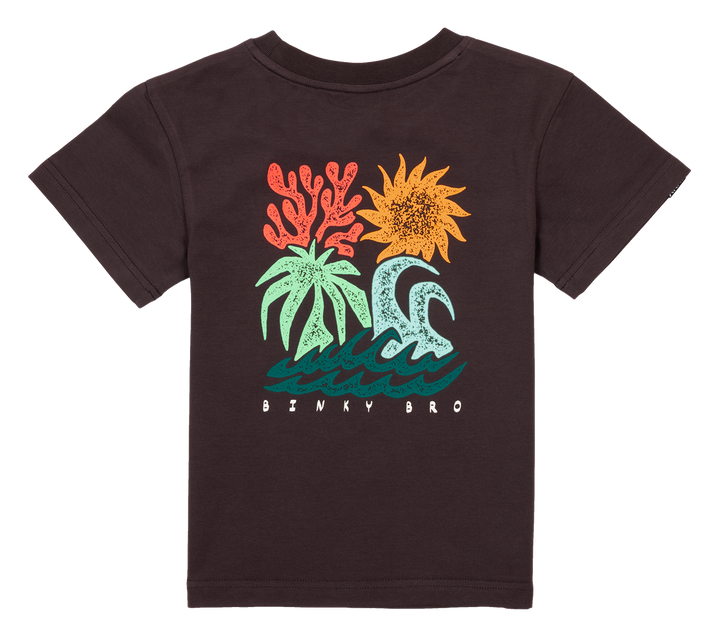 Kids Graphic T-Shirt Samsara: Charcoal