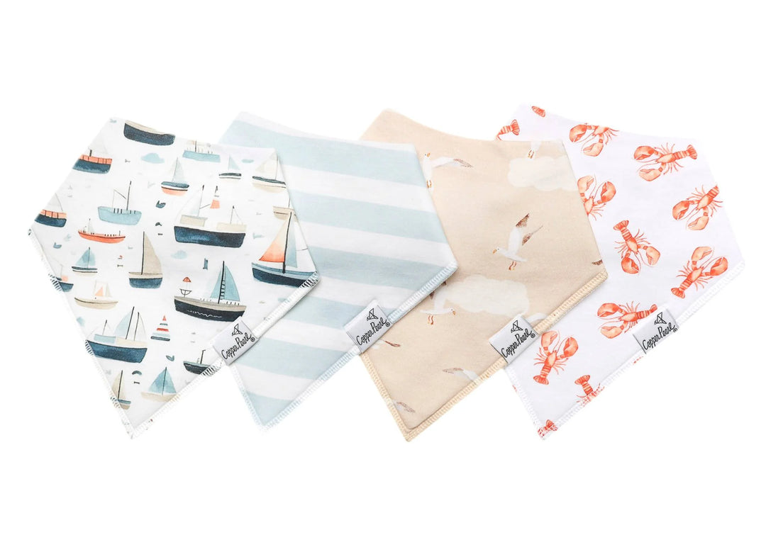 Fischer Bandana Bib Set (4-Pack)