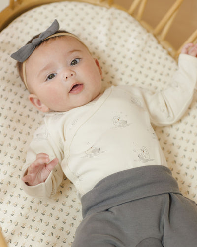 Baby Pant Set | Indigo, Ivory