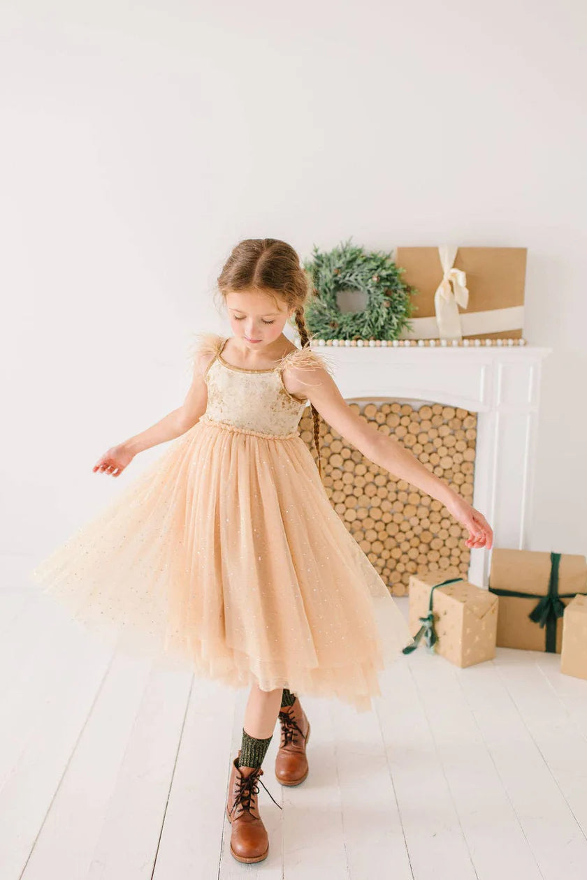 Jolie Dress in Golden Child