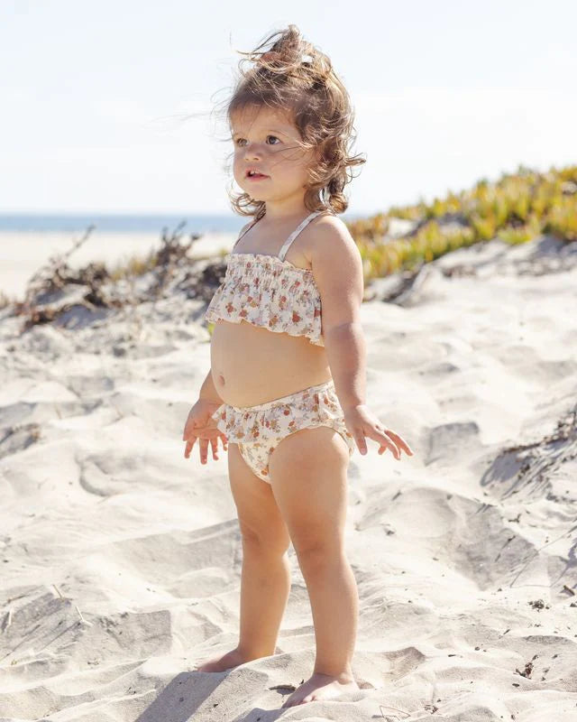 Smocked Ruffle Bikini Bloom