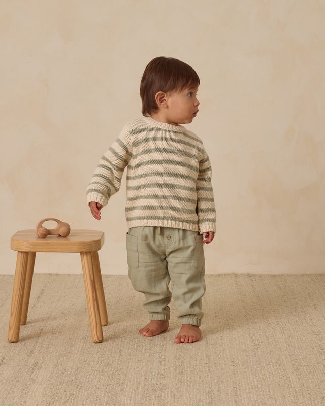 Rex Sweater || Fern Stripe