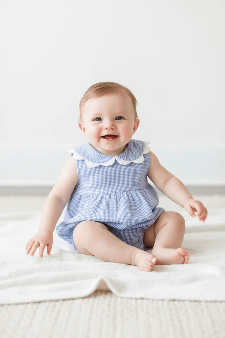 Blue Gingham Bubble