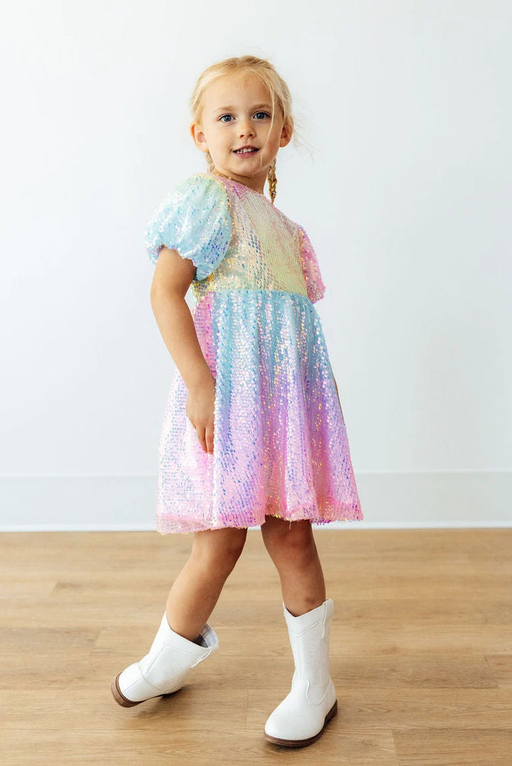Ombre Sequin Dress