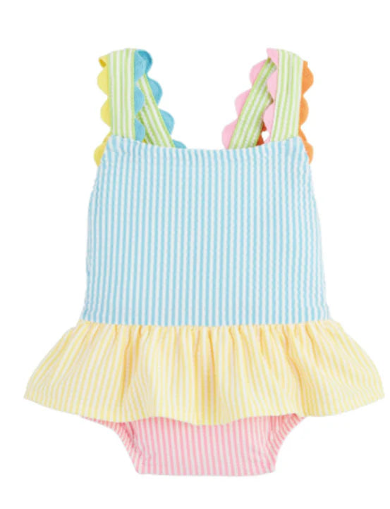 Seersucker Ric Rac Swimsuit