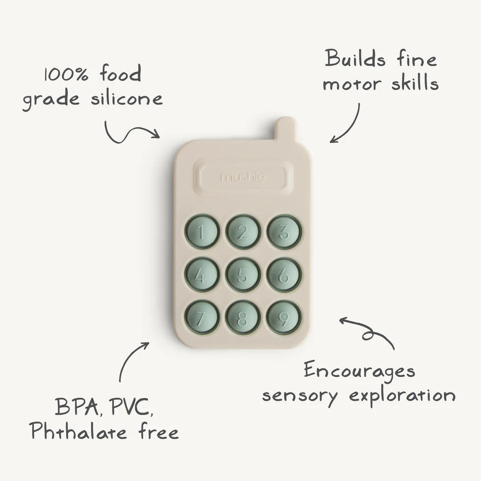 Phone Press Toy-Cambridge Blue