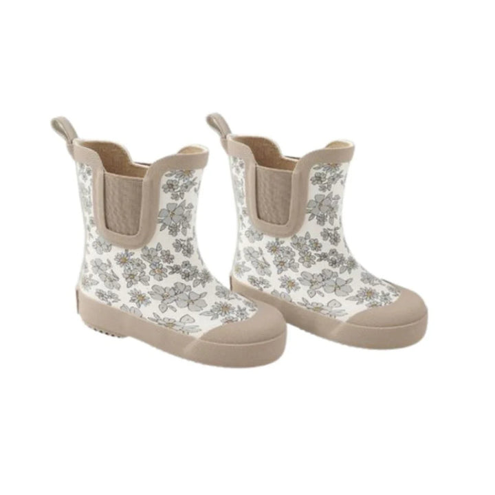 Rain Boots || Blue Floral