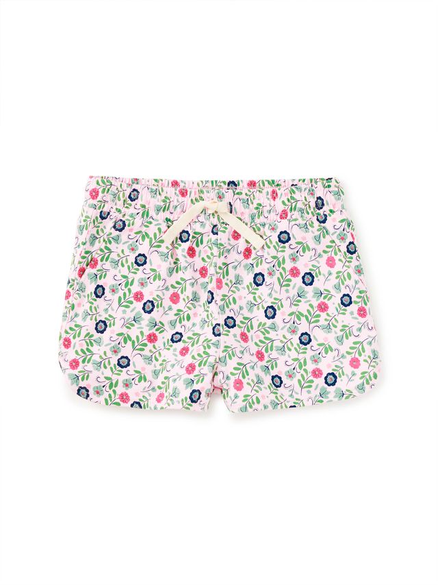Tie Waist Shorts|Florales