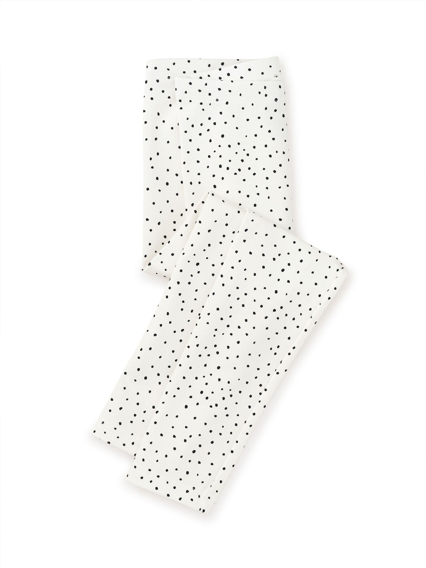 Ink Blot Dot in Chalk | Printed Legging