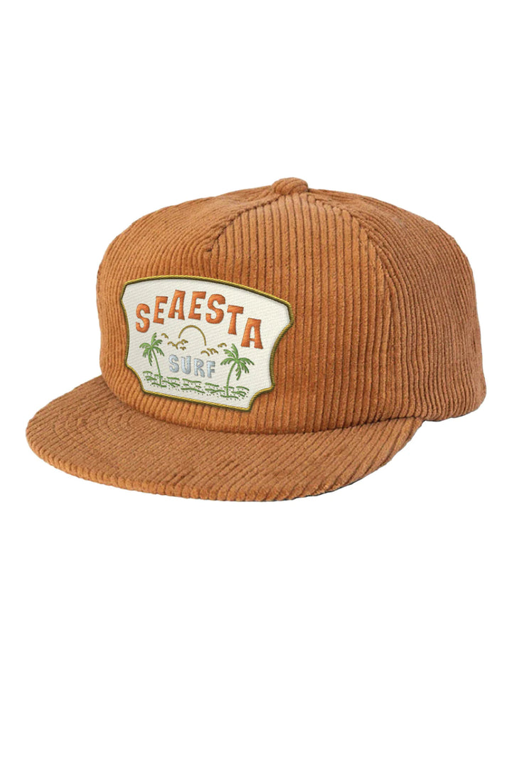 Patch Snapback Hat / Tan