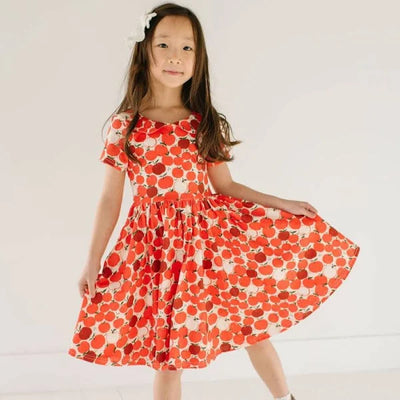 Classic Twirl Dress in Apple