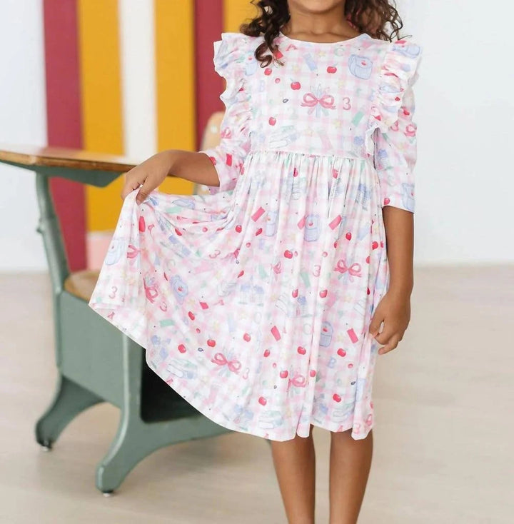 School Days Ruffle Twirl Dress