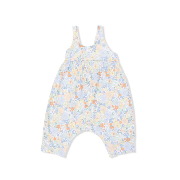Georgia Floral - Tie Back Romper