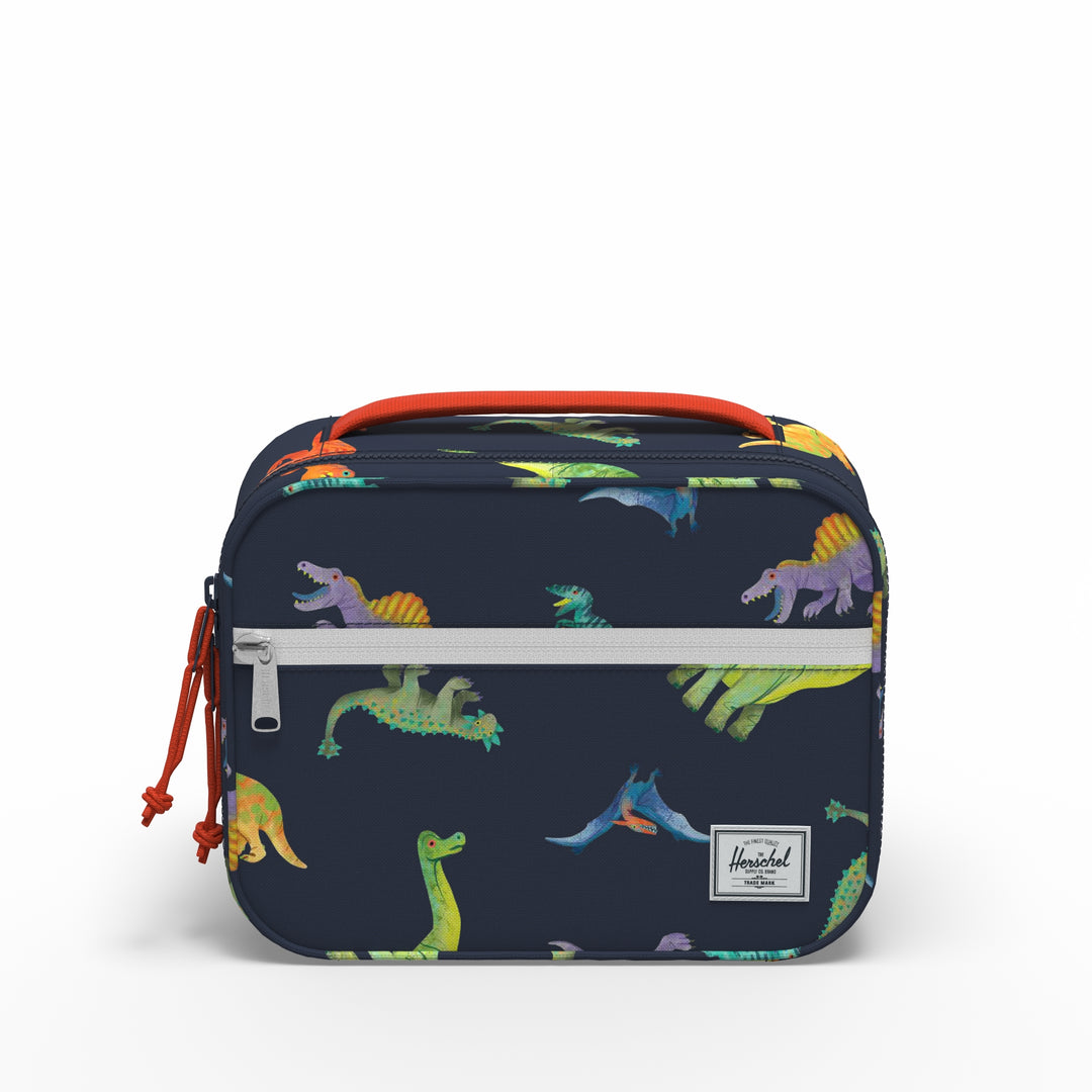 Pop Quiz Lunch Box Little Herschel-Watercolour Dinos