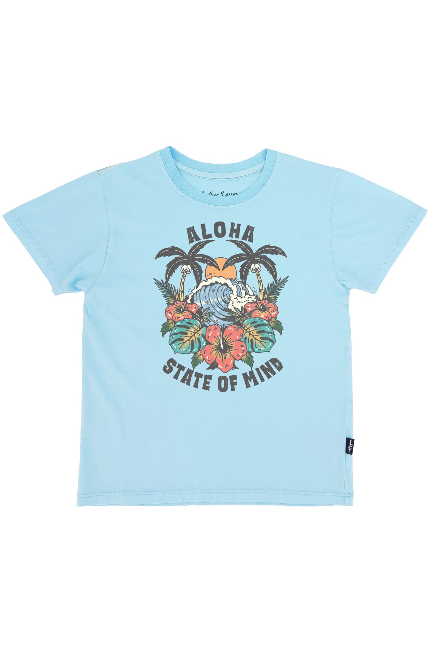 Aloha State of Mind Vintage Tee | Crystal Blue