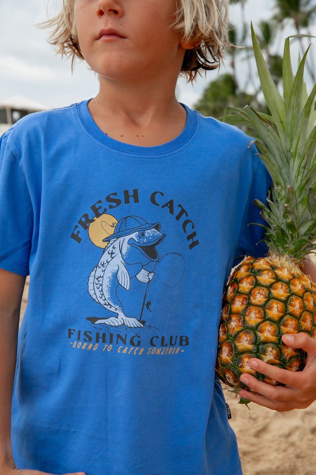 Fresh Catch Vintage Tee | Marina Blue