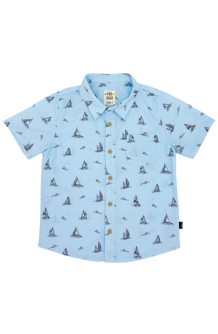 Sail Away Button Down
