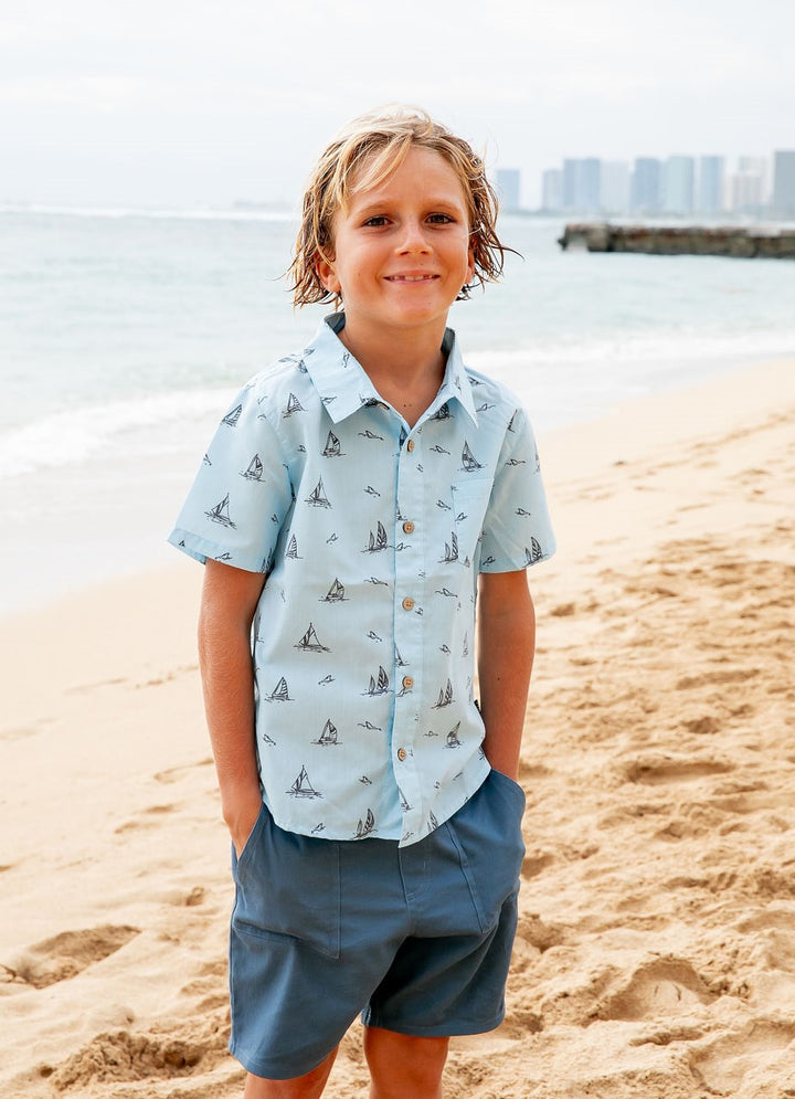 Sail Away Button Down