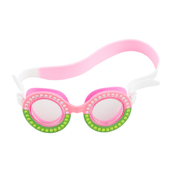 Green/Pink Swim Goggles