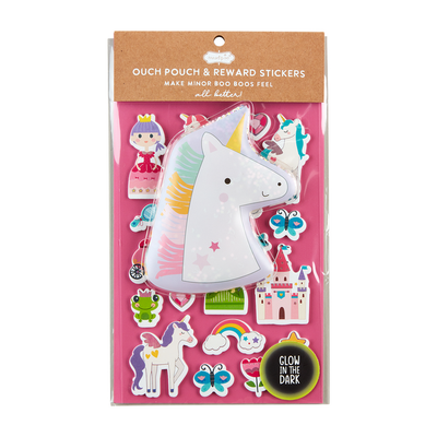 Unicorn Ouch Pouch + Stickers