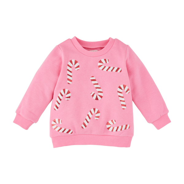 Candy Cane Toddler Sweatshirt