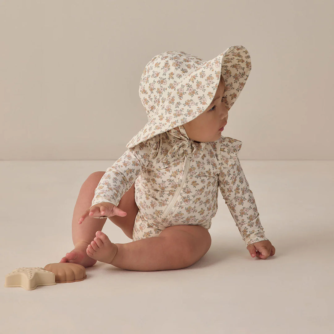 Byron Rashguard One-Piece Wildflower