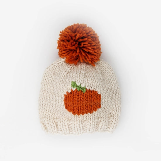 Pumpkin Hand Knit Beanie